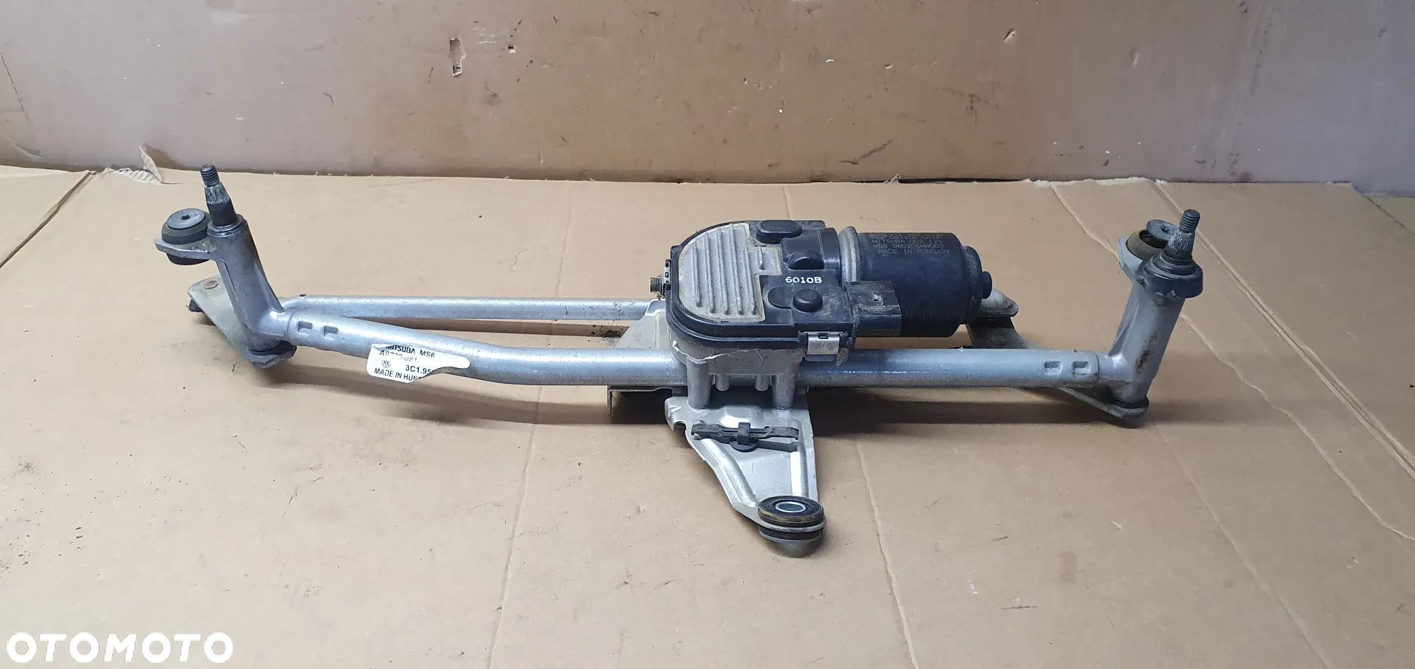 Mechanizm wycieraczek przód przedni VW Passat B6 3C1955023E 3C1955419A - 2