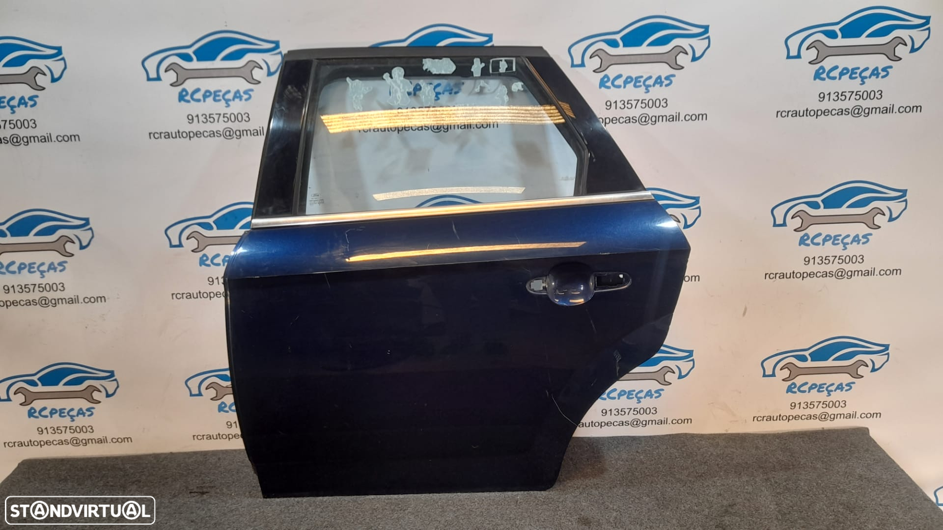 PORTA TRASEIRA TRÁS ESQUERDA FORD MONDEO IV 4 MK4 FECHO ELEVADOR MOTOR PUXADOR VIDRO - 4