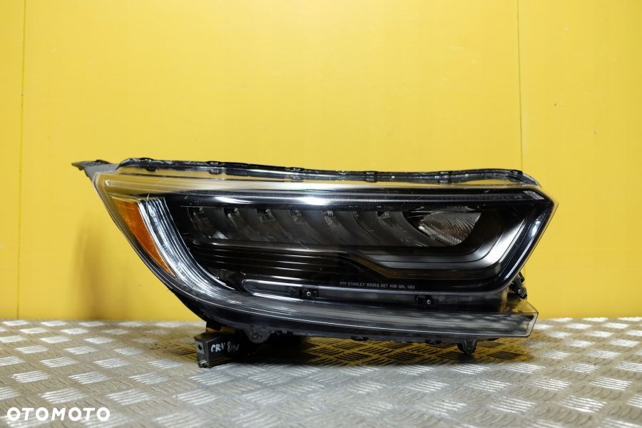 HONDA CRV CR-V 2018- REFLEKTOR LAMPA PRAWA FULL LED 8 PIN CIEMNY CHROM USA - 1