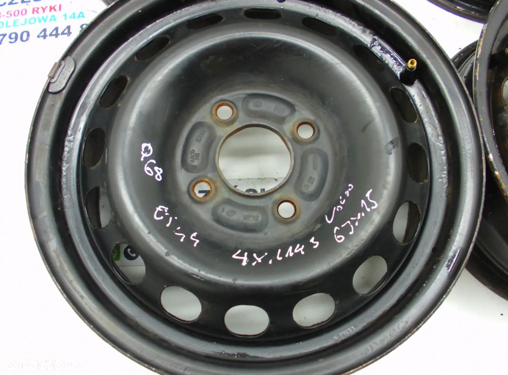 Felgi Felga Volvo 4x114.3 et44 6Jx15 Lublin - 3
