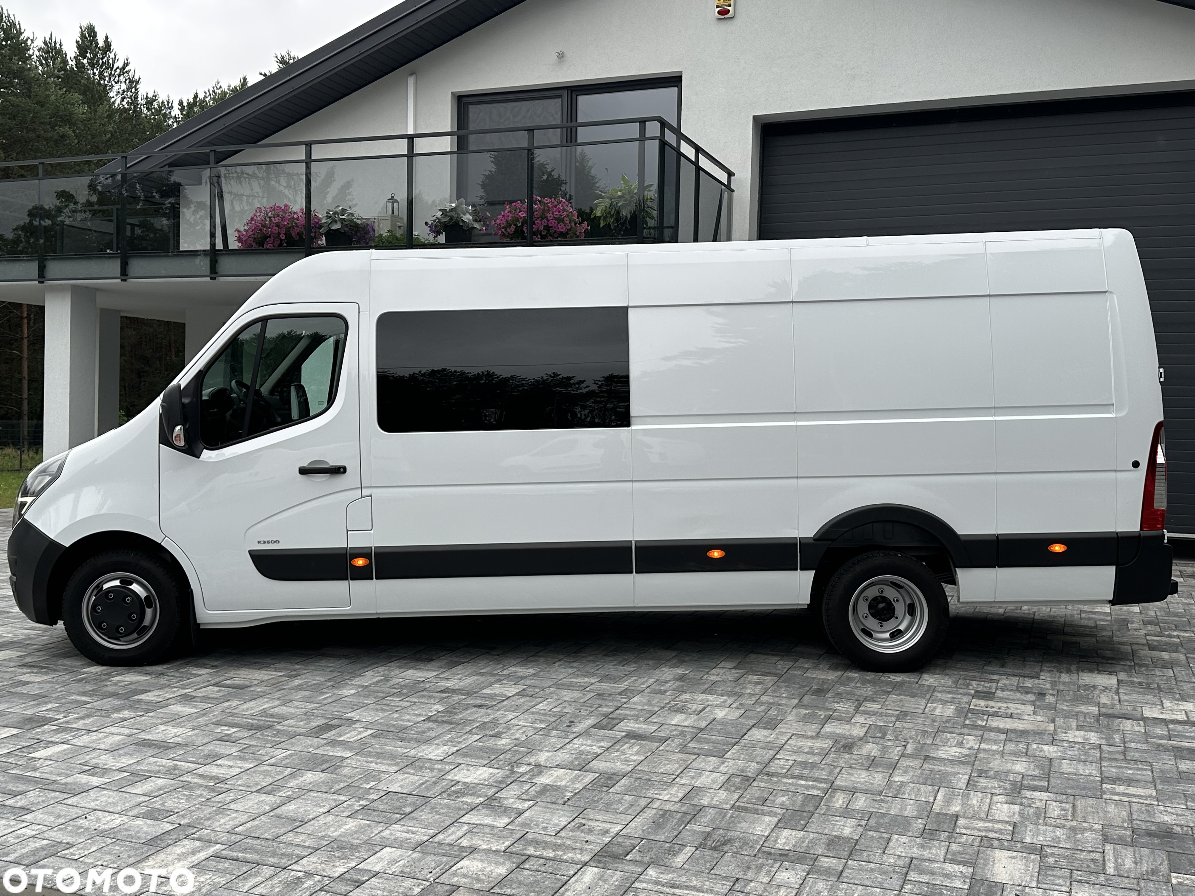 Renault MASTER L4H2 / Brygadowy 7 osób / HAK 3500kg! / Salon PL / Stan Jak Nowy / Najbogatsze wyposażenie / MAXI / Koła bliźniacze / Nowe opony / FV23% - 10