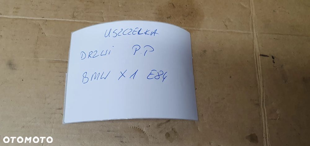 Uszczelka drzwi prawy przód przednia prawa BMW X1 E87 Lift - 7