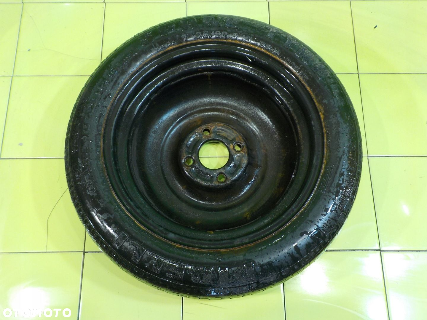 FORD FIESTA MK6 FUSION kolo dojazdowe 125/80/15 4x108 - 2
