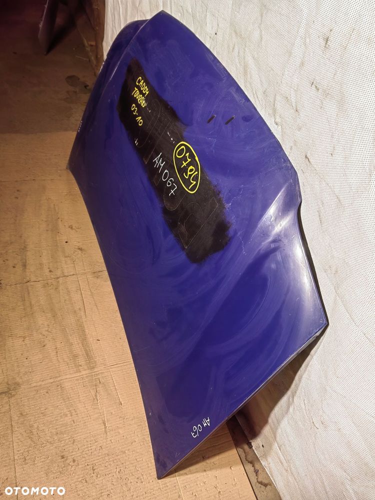 maska pokrywa silnika vw caddy iii / touran i - 2