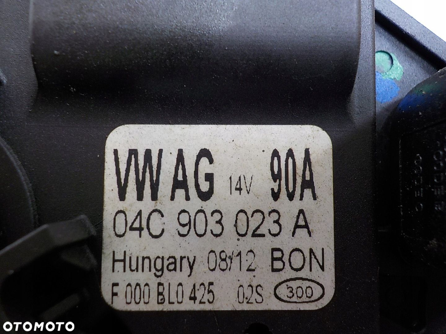 VW UP CITIGO 1.0 MPI ALTERNATOR 04C903023A - 2