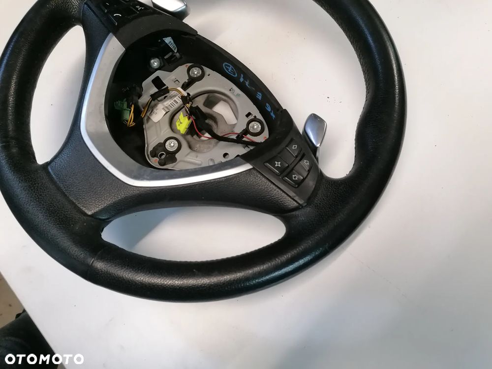 BMW X6 E71 11- KIEROWNICA MULTIFUNKCJA SKÓRZANA ŁOPATKI - 5