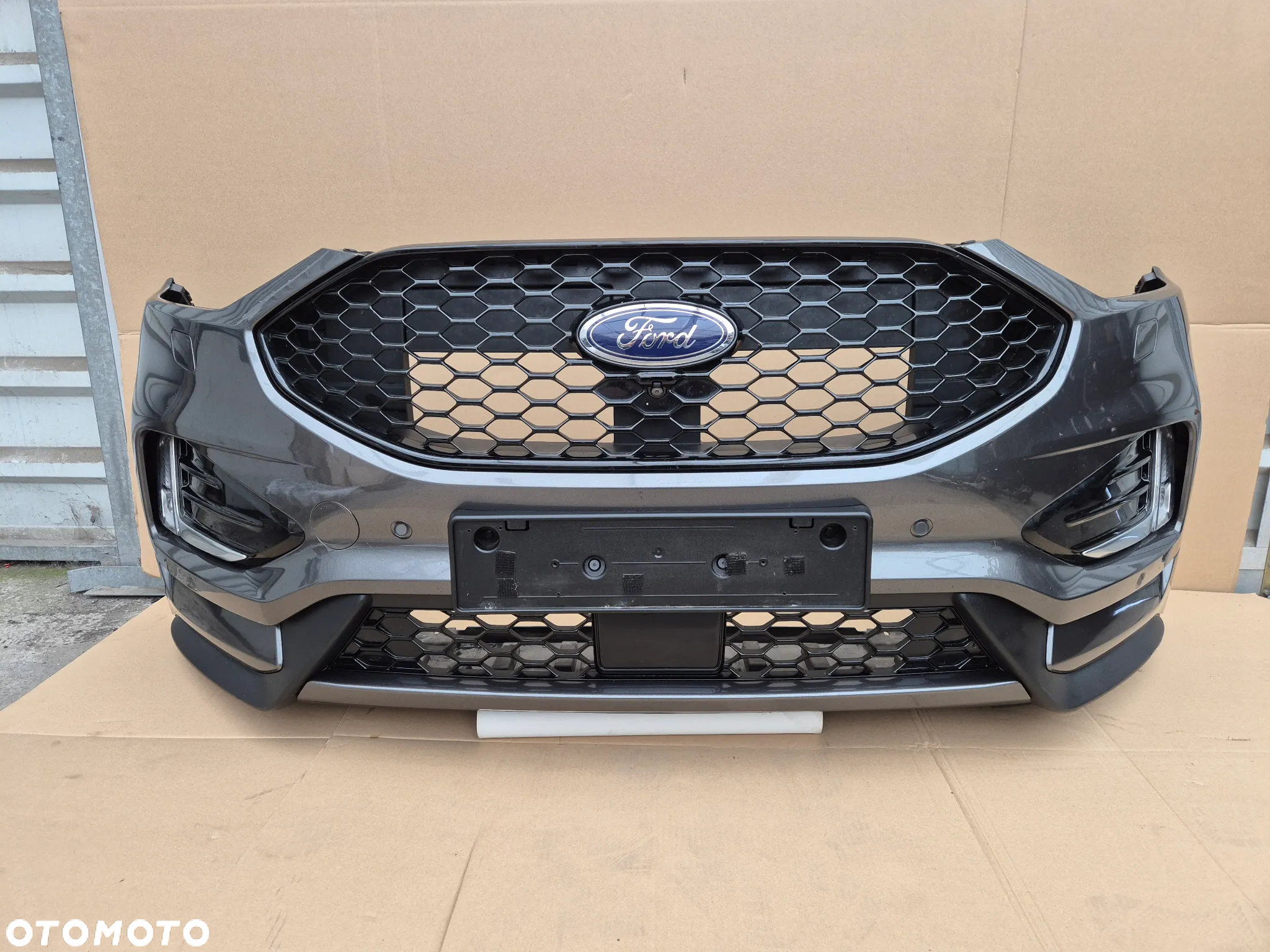 FORD EDGE MK2 LIFT 2019- ST-LINE ZDERZAK KOMPLETNY IDEALNY DEMONTAŻ - 5