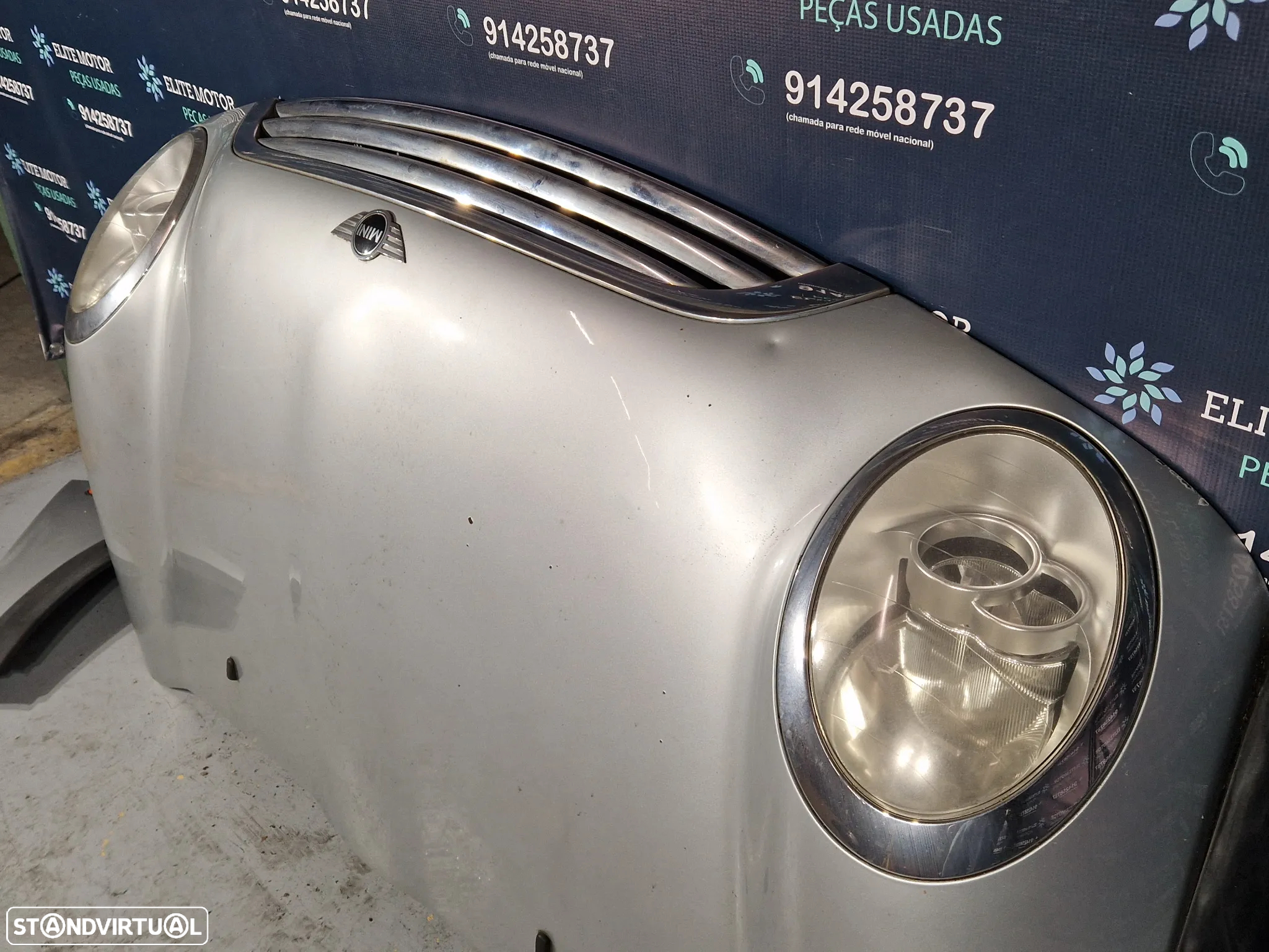 Frente completa usada MINI ONE COOPER R50 R53 1.4i capot parachoques oticas guardalamas - 12