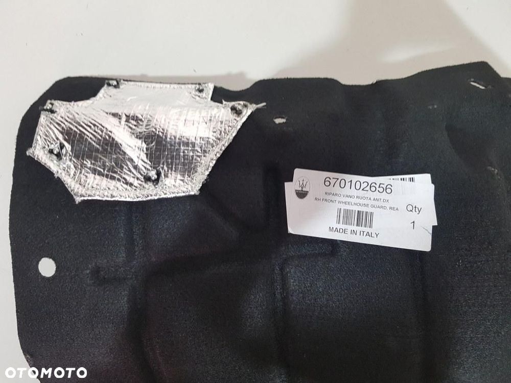 MASERATI QUATTROPORTE NADKOLE PRZÓD PRZEDNIE PRAWE 670102656 ORYGINAŁ - 5