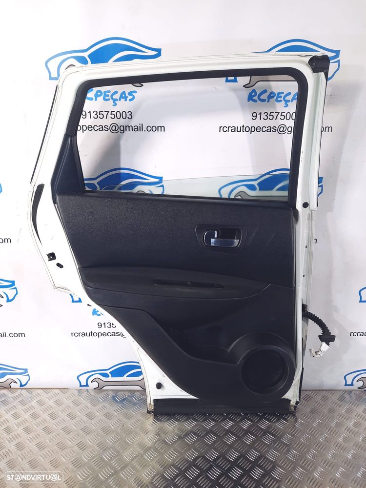 PORTA TRASEIRA TRÁS ESQUERDA NISSAN QASHQAI J10 H2101JD0MC QASHQAI +2 FECHO ELEVADOR MOTOR PUXADOR VIDRO - 8