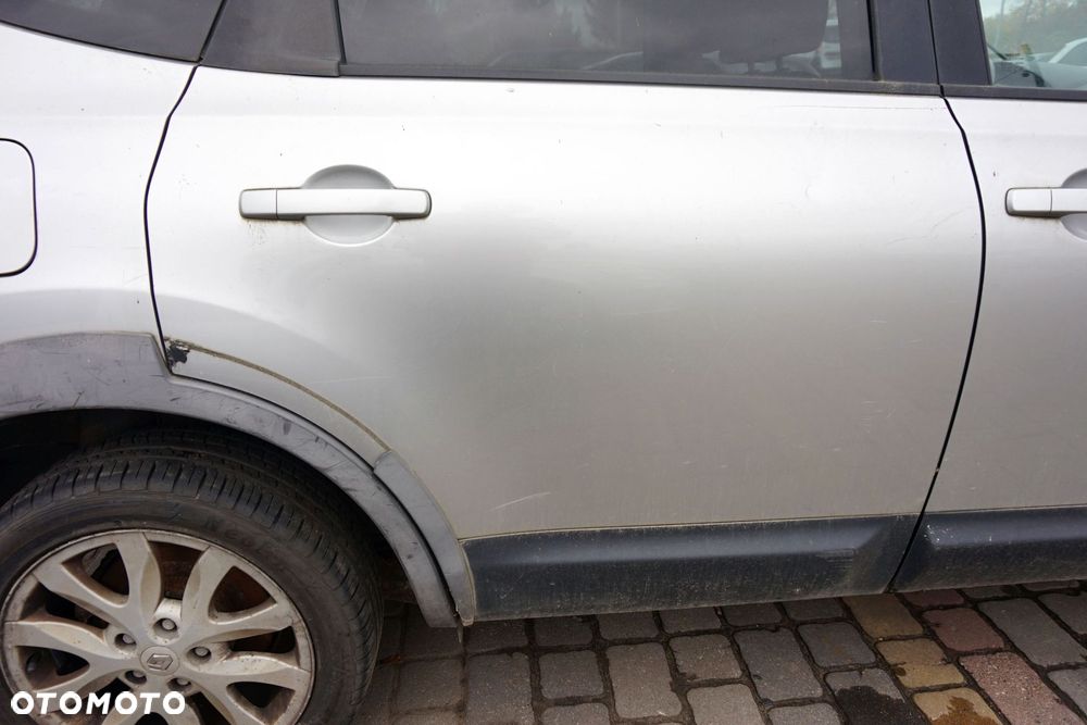 DRZWI TYLNE PRAWE QASHQAI+2 I J10 KY0  SREBRNY NISSAN 2008-2013 - 3