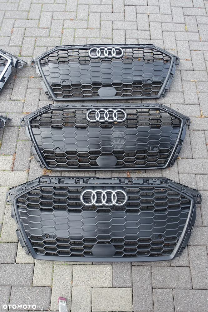 ATRAPA GRILL AUDI A3 8Y 20r.- Sline pdc POŁYSK MAT - 2