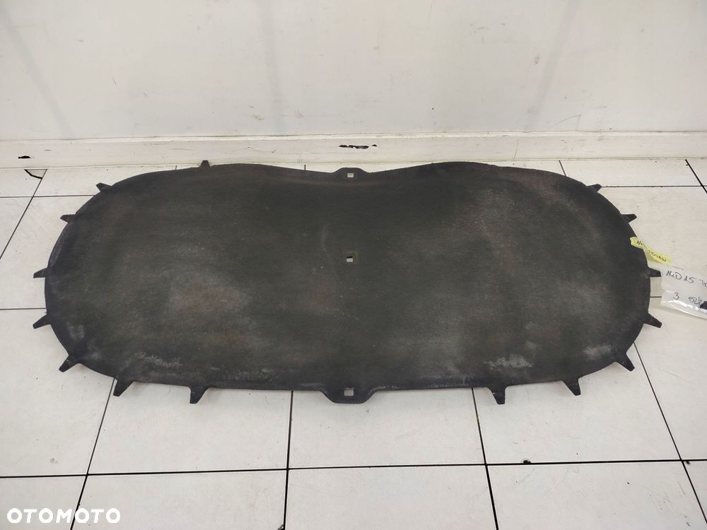 volkswagen tiguan 5n 07r- wygłuszenie wyciszenie podbitka maski + spinki - 2