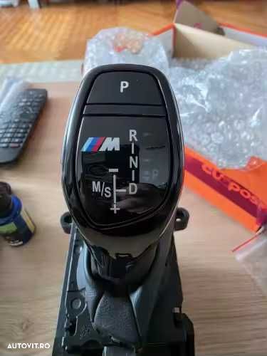 Trim Schimbator de Viteze Automat Sport, NEGRU LUCIOS BMW F30 F10 F32 F33 F34 F36 F06 F31 F11 - 8