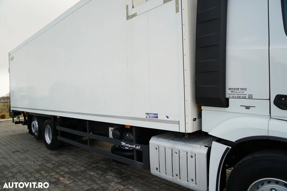 Mercedes-Benz ACTROS 2542 / 6X2 / FRIGIDER / SOLO / UNITATE THERMO KING T-1000R / RIDICARE / DIRECȚIE CU AX RIDICATIV / EURO 5 - 12