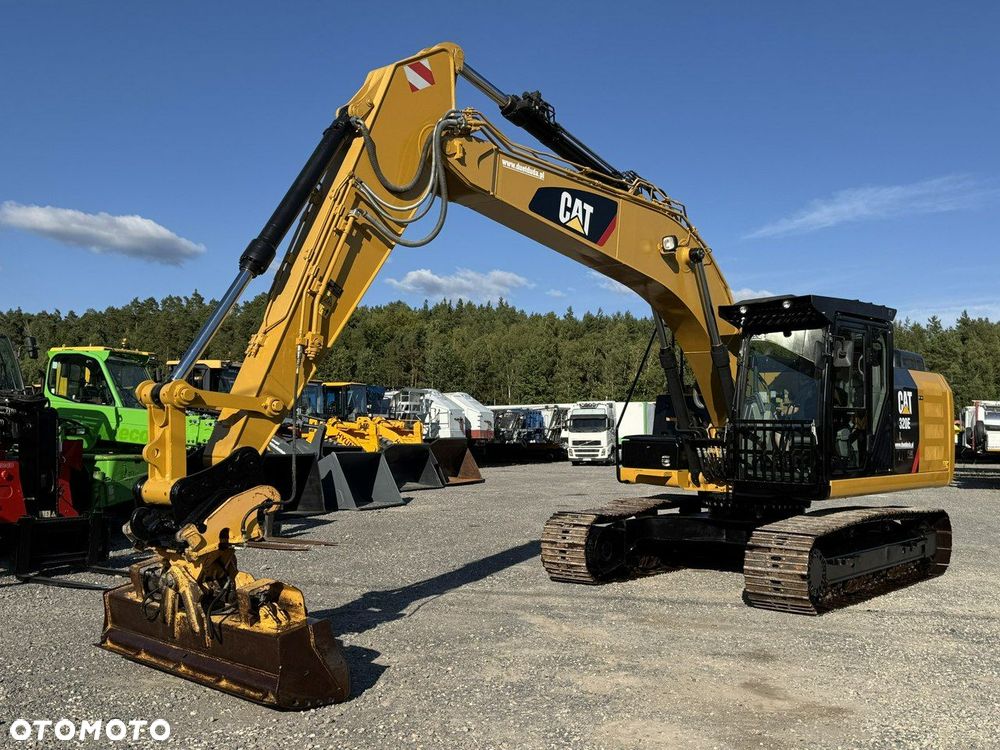 Caterpillar 320 EL Szybkozłącze Łyżka Skarpowa uchylna Waga 22tony - 9