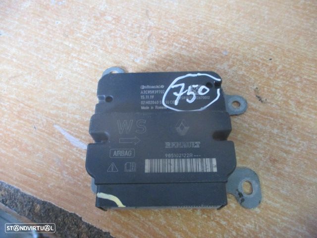 Modulo Airbag 985102122R A2C85839702 DACIA SANDERO 2016 0P DACIA LOGAN 2 MCV FASE 1 2013 1.2I 75CV 5P BRANCA DACIA SANDERO 2 FASE 2 2017 0.9I 90CV 5P LARANJA - 1