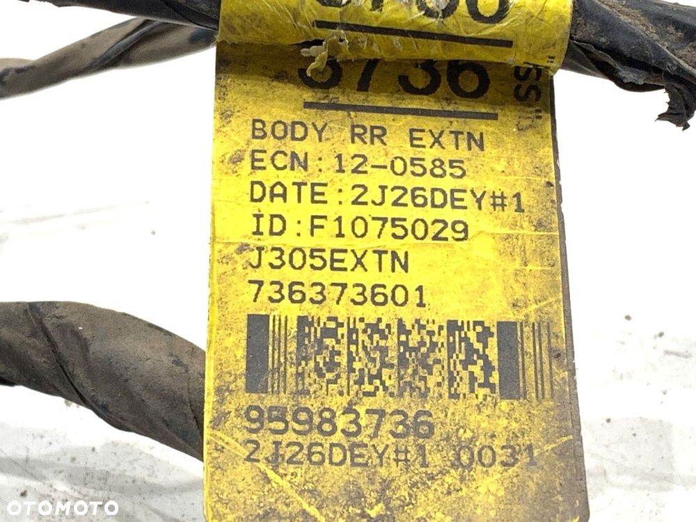 WIĄZKA PDC TYŁ  CHEVROLET CRUZE (J300) 2009 - 2022 1.6 91 kW [124 KM] benzyna 2009 - 2022 95983736 - 4