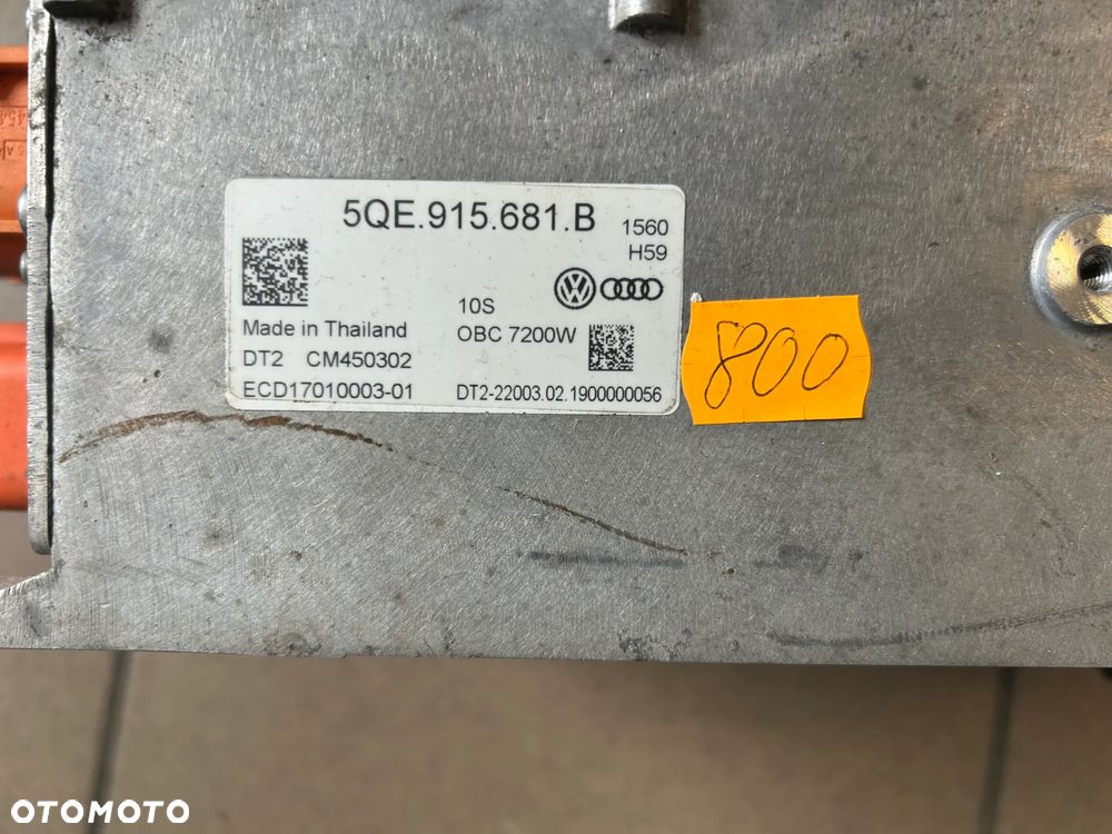 Ładowarka wysokiego napięcia VW 5QE915681B - 2
