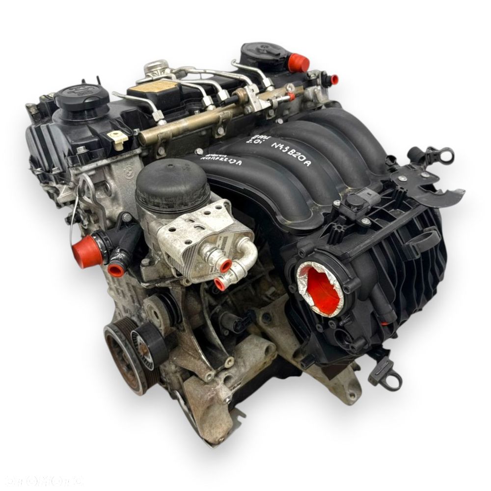 SILNIK N43B20 N43B20A BMW E81 E87 E60 E61 E90 E91 E92 2.0 i benzyna 177tyś - 8