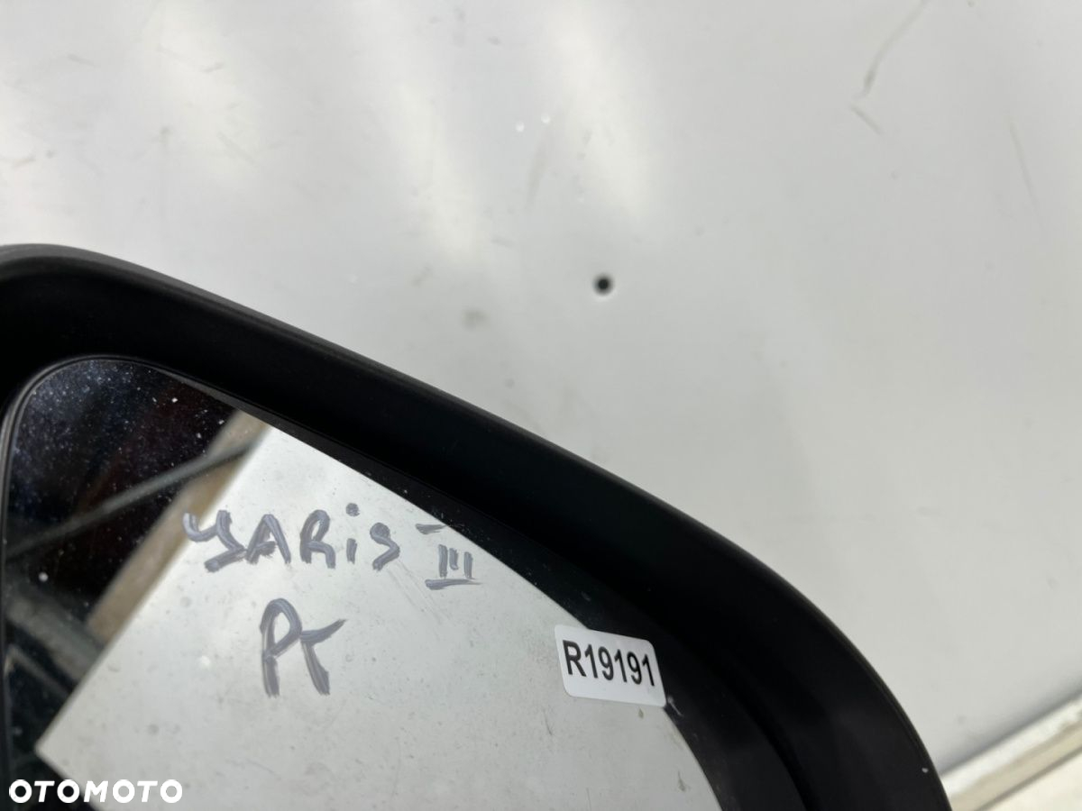 Lusterko Toyota Yaris 3 III P13 11-20r. PRAWE elektryczne zewnętrzne EUROPA 7 pin - 12