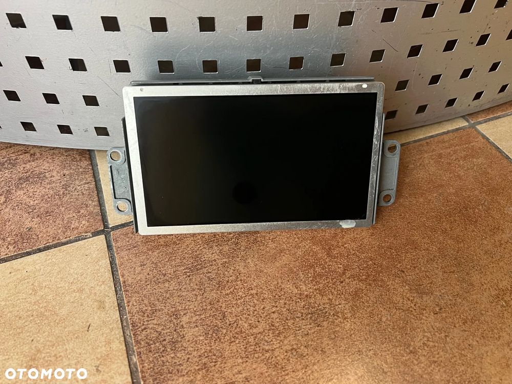 EKRAN WYŚWIETLACZ  LCD MONITOR RADIA PEUGEOT 607 LIFT 9659048180 - 1