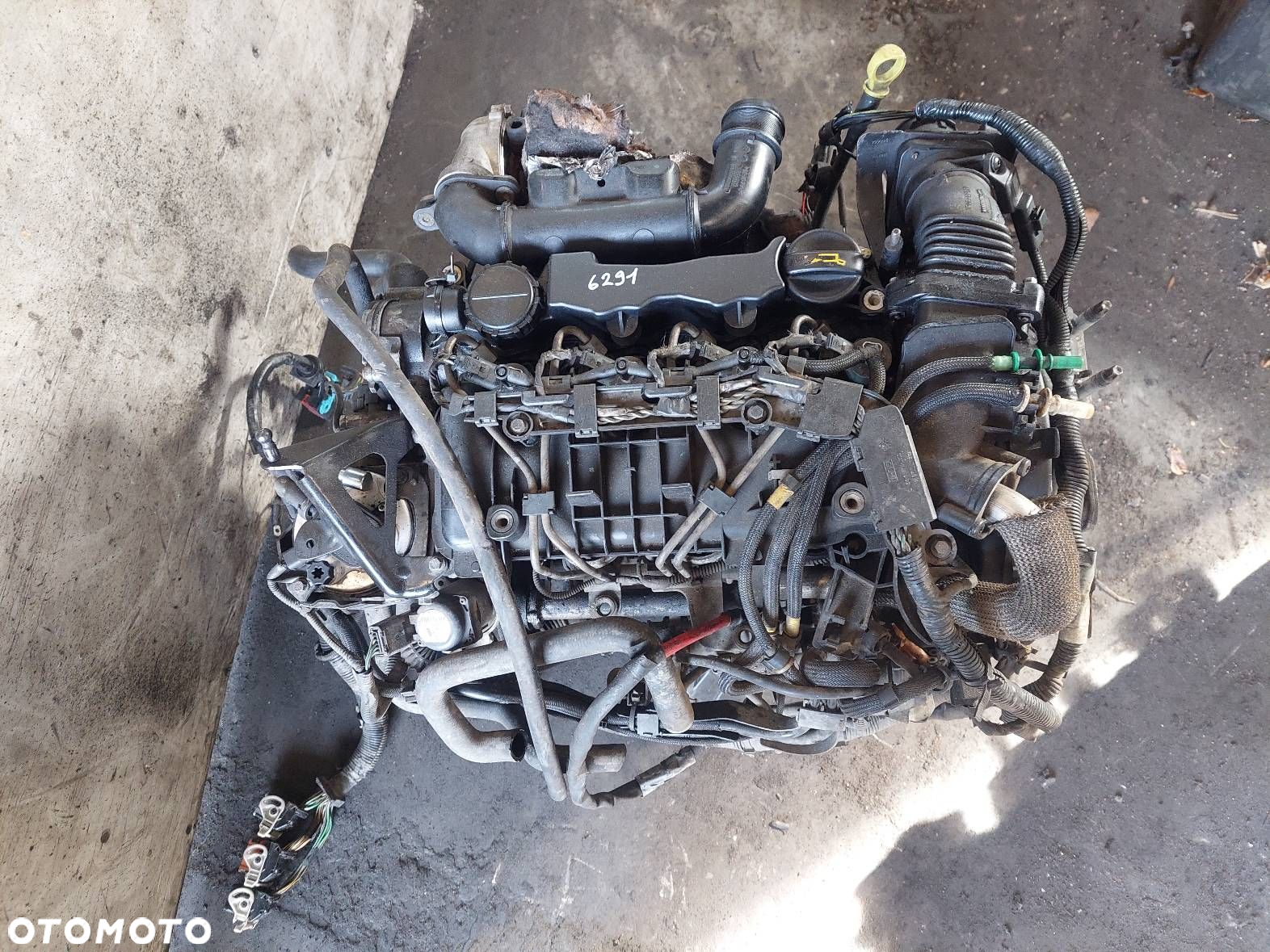 SILNIK DIESEL + POMPA WTRYSKI TURBO VOLVO S40 II V50 I 1.6 D D4164T - 8
