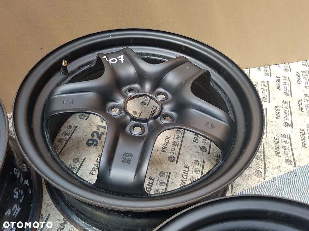 FELGI STALOWE STRUKTURALNE KOŁPAKI OPEL  5x110 6,5JX16 ET39 ASTRA H MERIWA B ZAFIRA B VECTRA C - 17