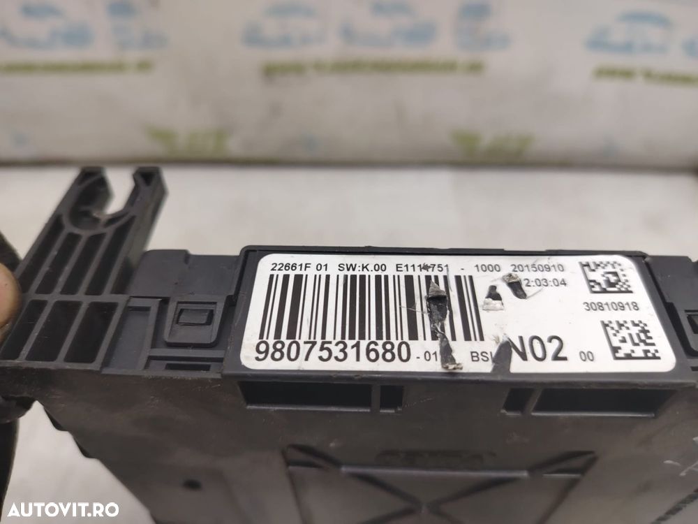 Modul bsi 9807531680-01 Citroen C-Elysee 2 [2012 - 2017] 1.6 hdi 9HJ - 2