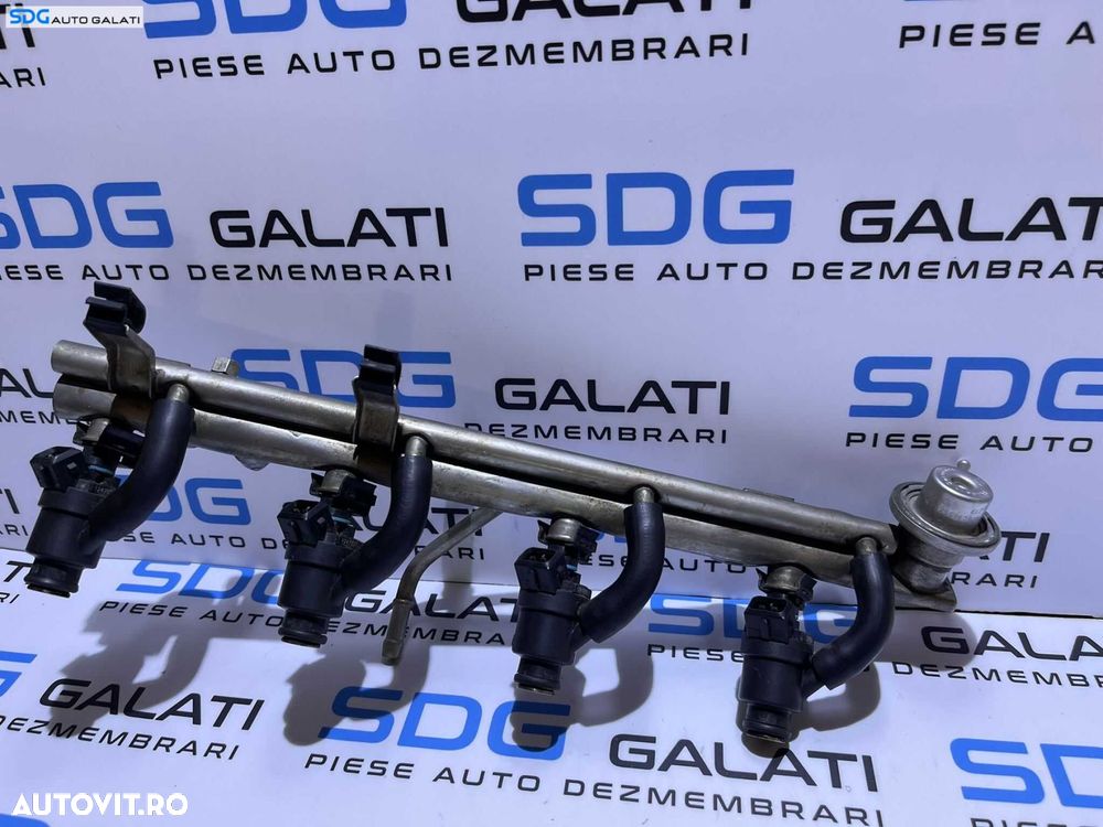 Rampa Presiune Injectoare Completa BMW Seria 3 E46 316 318 320 1.8 1.9 i 1997 - 2006 Cod 1435910 1247931 D3768FA [M5879] - 4
