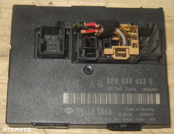 moduł komfortu 8P0959433E AUDI A3 8P