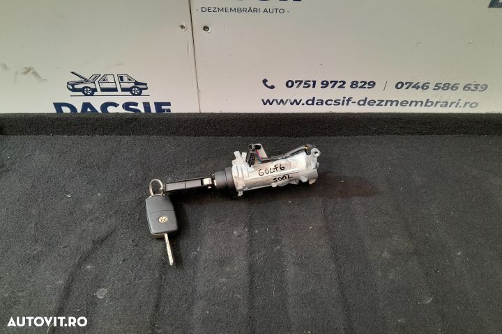 Contact cu cheie 1K0905851B Volkswagen VW Golf 6 [2008 - 2015] Hatchb - 1