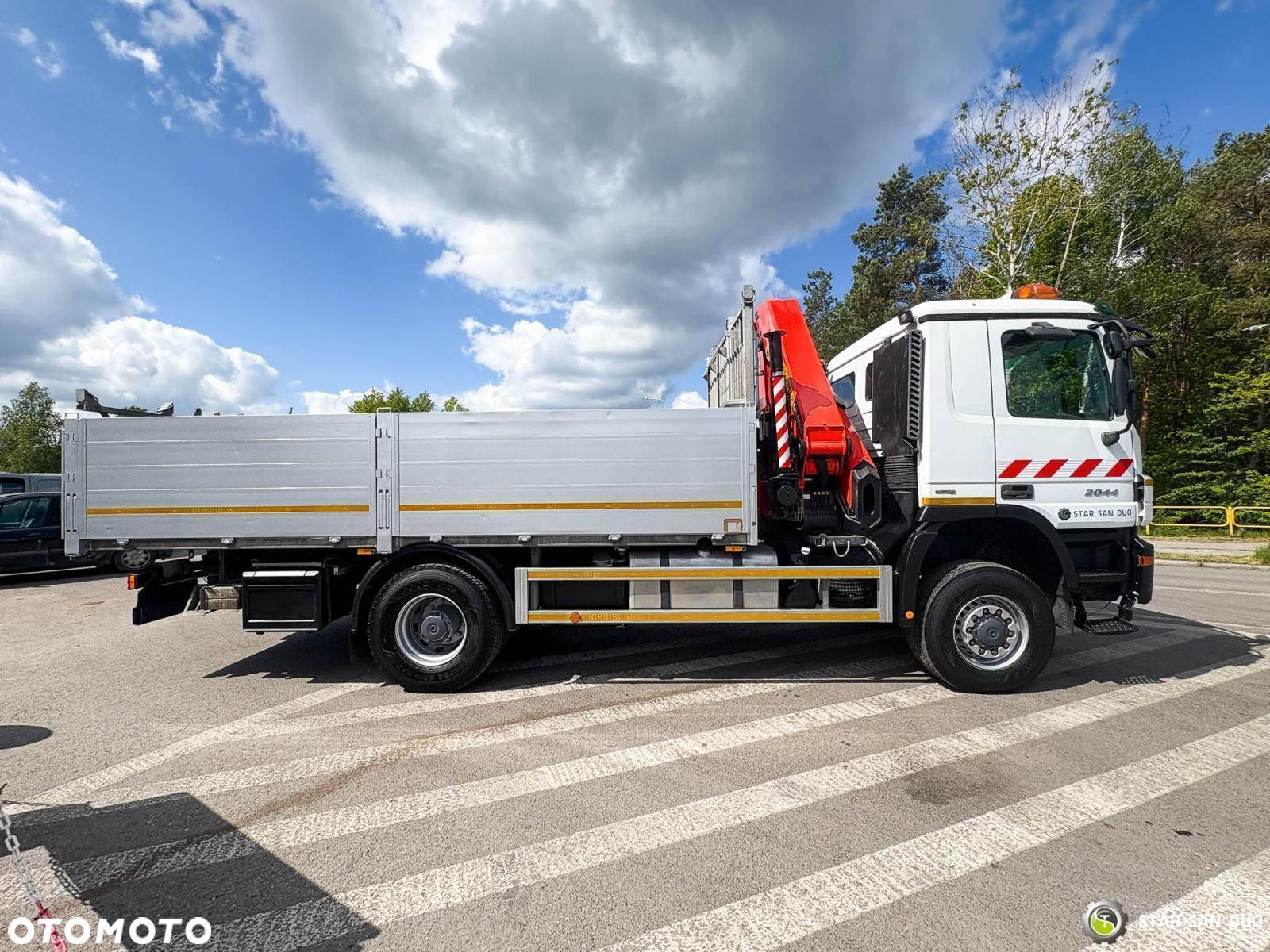 Mercedes-Benz Actros 2044A 4x4 Palfinger PK 20002 hds Żuraw - 12