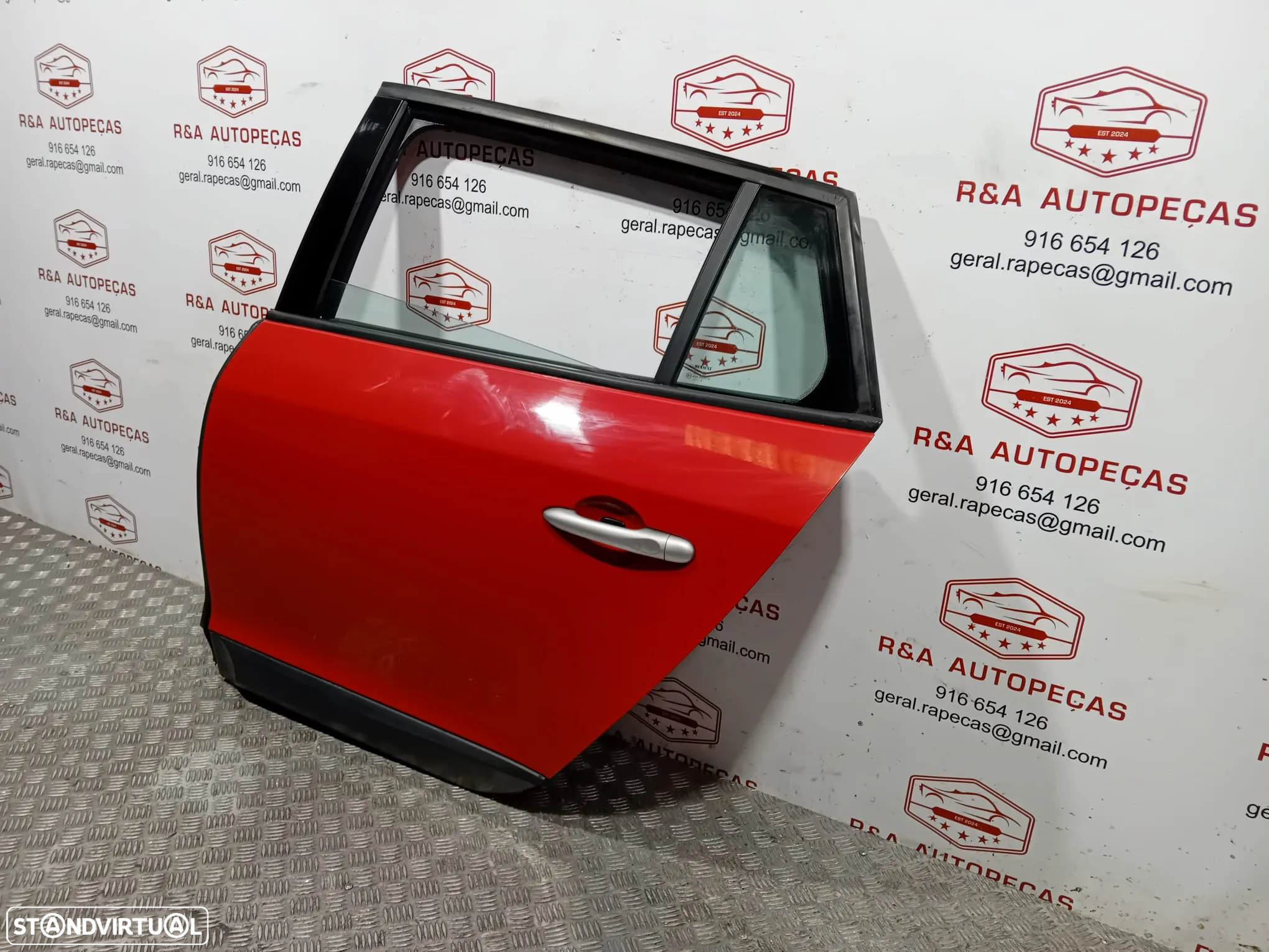 Porta Trás Traseira Esquerda Renault Megane III 3 State Carrinha Original - 7