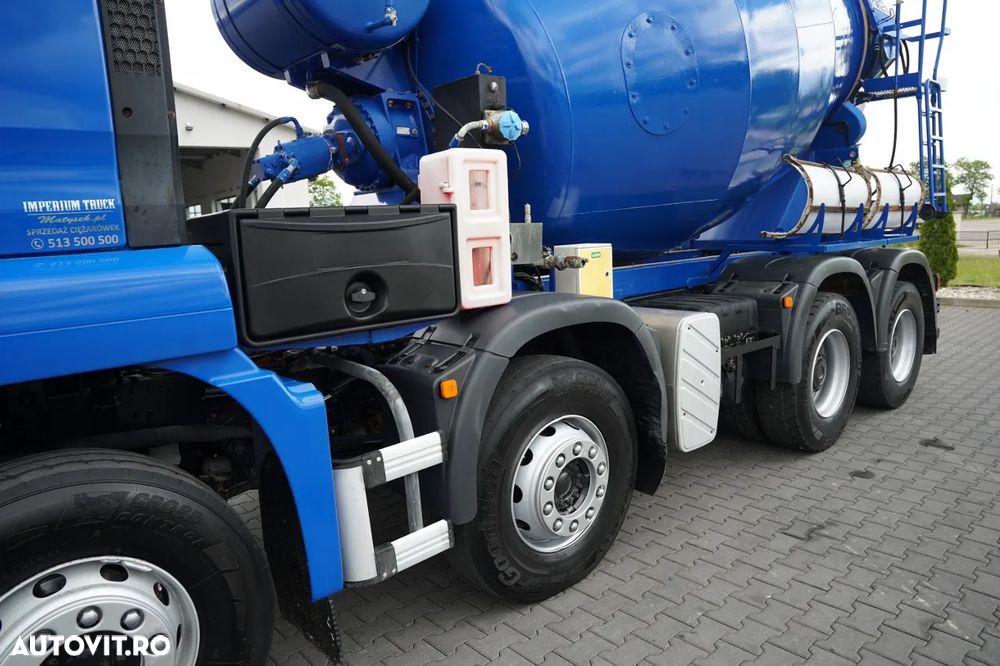 MAN TGS 35.400 / 8x4 / BETONIERĂ / IMER / BETONIERĂ 9 M3 / - 12