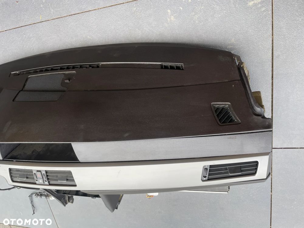 BMW E60 E61 KONSOLA DESKA ROZDZIELCZA AIRBAG EUROPA NAPINACZE KOMPLET - 2