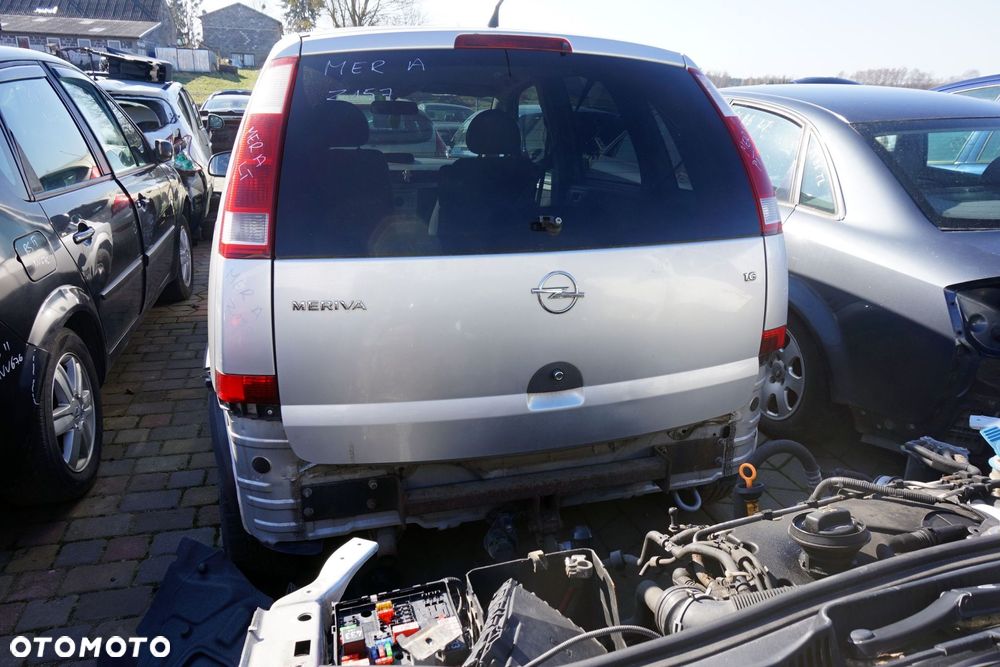 OPEL MERIVA A 2004 Z157 1.6 16V Z16XE 100KM F17 394 SREBRNY na części - 4