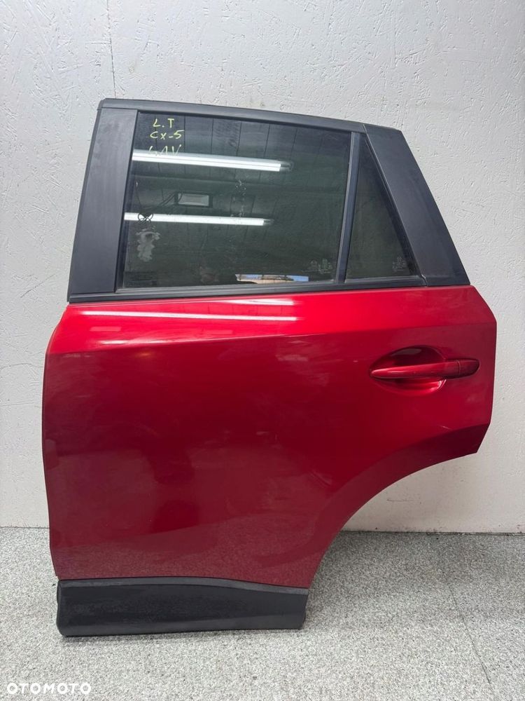 KOMPLETNE DRZWI LEWY TYŁ MAZDA CX5 CX-5 2012-2017r KOD KOLORU 41V