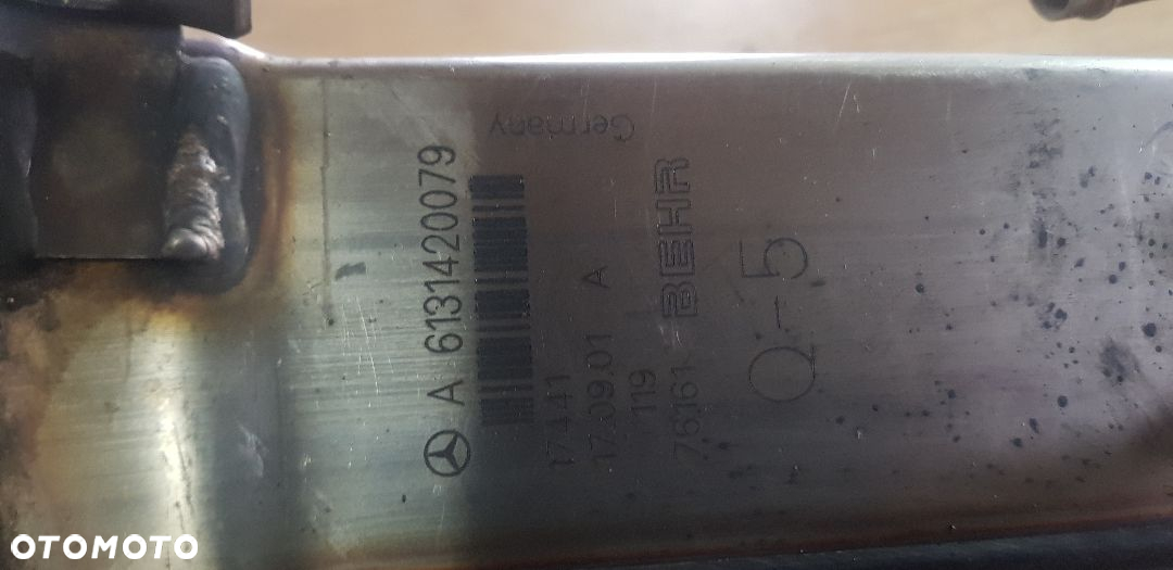 MERCEDES 3.2 CDI CHŁODNICA SPALIN A6131420079 - 3