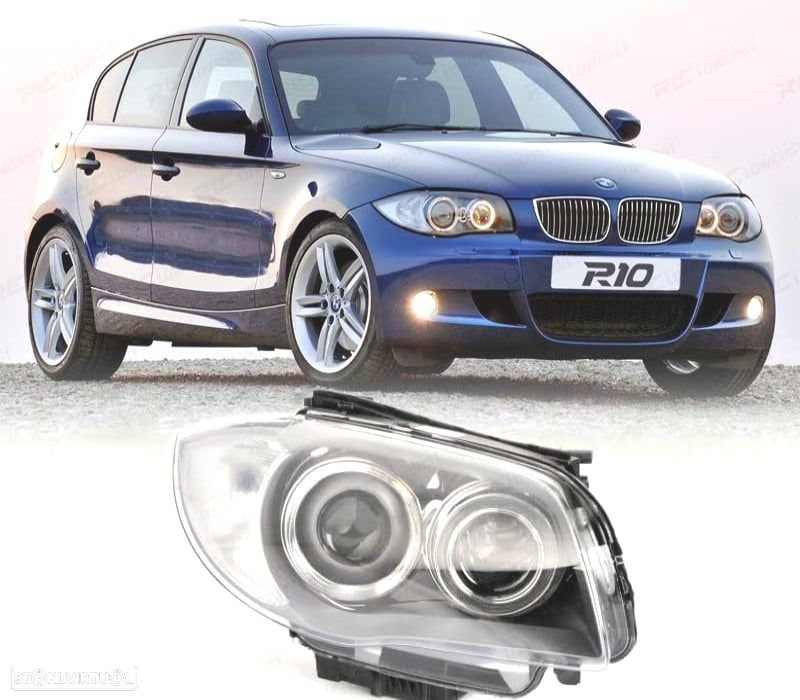 FAROL BIXENON PARA BMW SERIE 1 E81 E87 E82 E88 DIREITO - 1