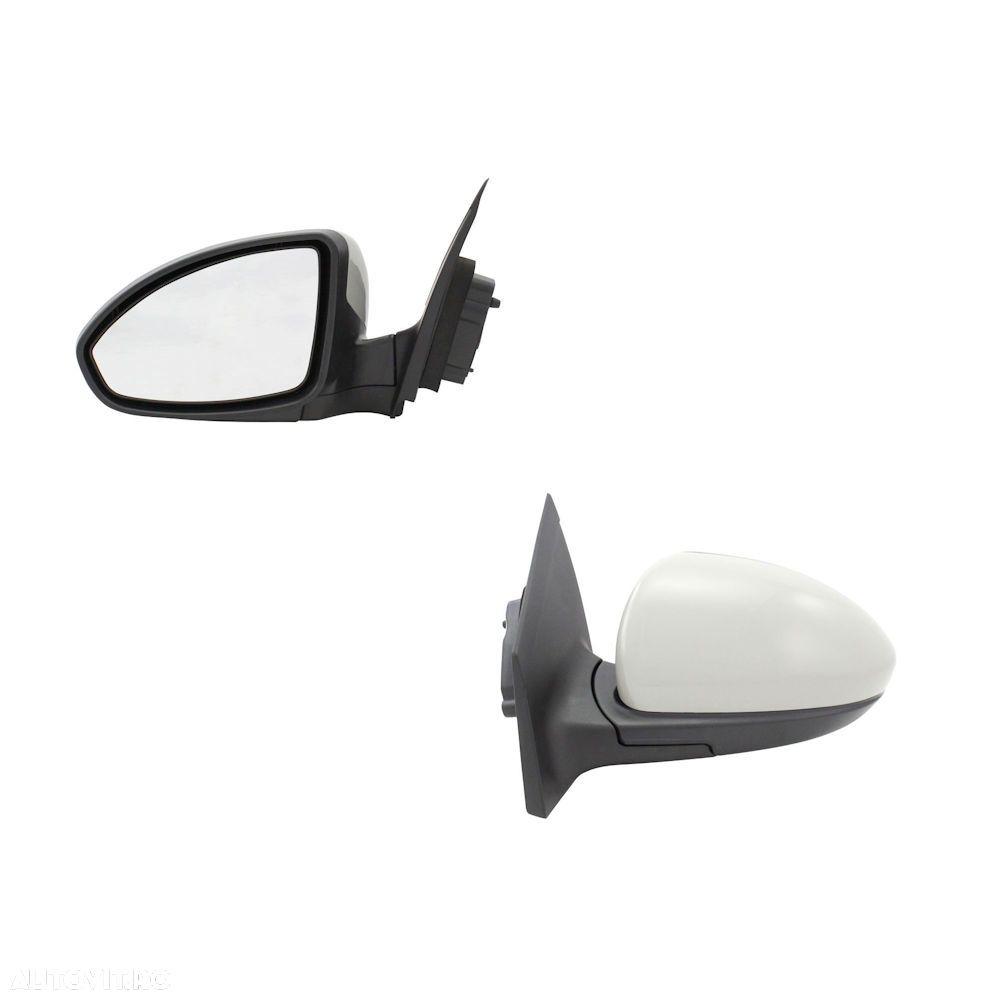 Oglinda exterioara Chevrolet Cruze 09.2009-2014 stanga/dreapta View Max crom convex carcasa prevopsita grunduita reglare electrica cu incalzire - 1