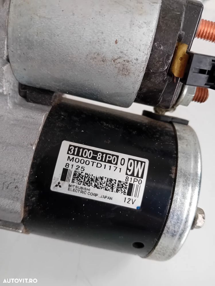 Electromotor Suzuki Ignis 3 Motor 1.2 Benzina Cod Motor K12C An 2016-20 Cu 20.000 Km Cod 31100-81P0 - 7