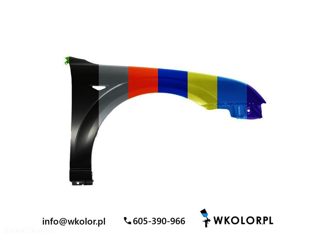 NOWY BŁOTNIK FORD MONDEO III 2004-2007 LAKIEROWANY W KOLOR - 1