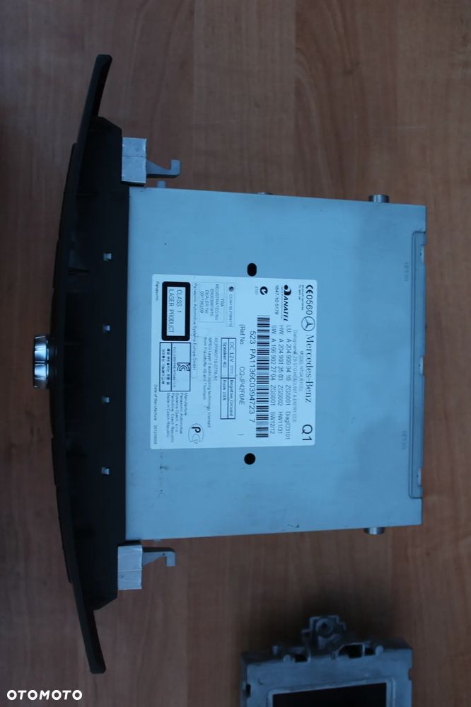 RADIO WYŚWIETLACZ MERCEDES C KLASA W204 LIFT a2049009410 a2049013503 a1669022704 2049010603 2049022103 - 6
