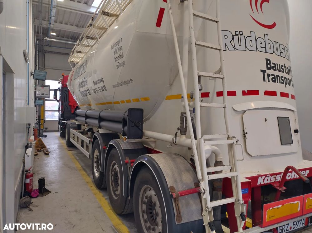 Kaessbohrer Trans CIMENT, 2017, 39mc, Propiu 5,1t, Jante aluminiu, picioare sprijin, Carte identitate RAR, rulat doar in GERMANIA, posibilitate leasing 2 ani-PROMOTIE 29.900 EUR+Tva - 8