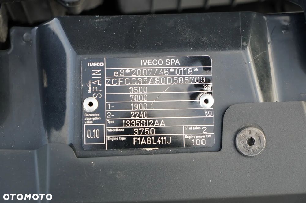 Iveco DAILY 35-150 / CHŁODNIA / AGREGAT PULSOR 400 MT / MULTITEMPERATURA  / ŚCIANA GRODZIOWA /  Sprowadzony - 34