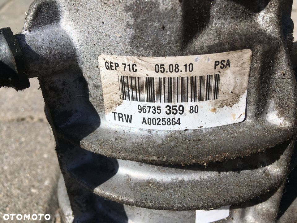 POMPA WSPOMAGANIA CITROEN C4 PICASSO 9673535980 - 3