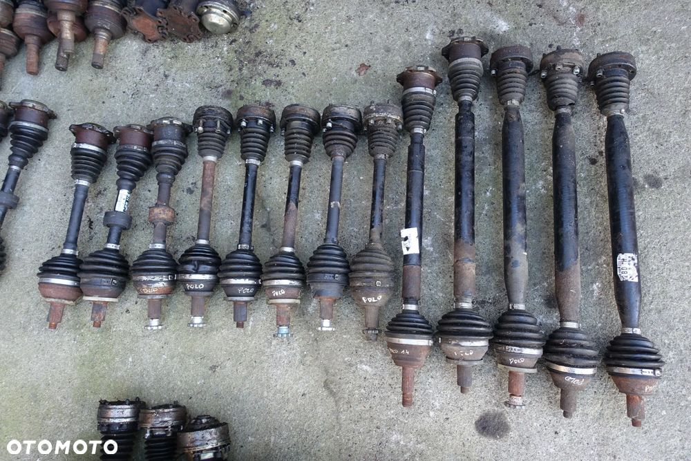 PÓŁOŚ LEWA PRAWA LUPO POLO IV IBIZA III FABIA 1.4 - 1