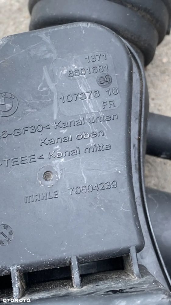 PRZEWÓD POWIETRZA WĄŻ TURBO F20 F30 F33 F36 F34 8601681 - 2