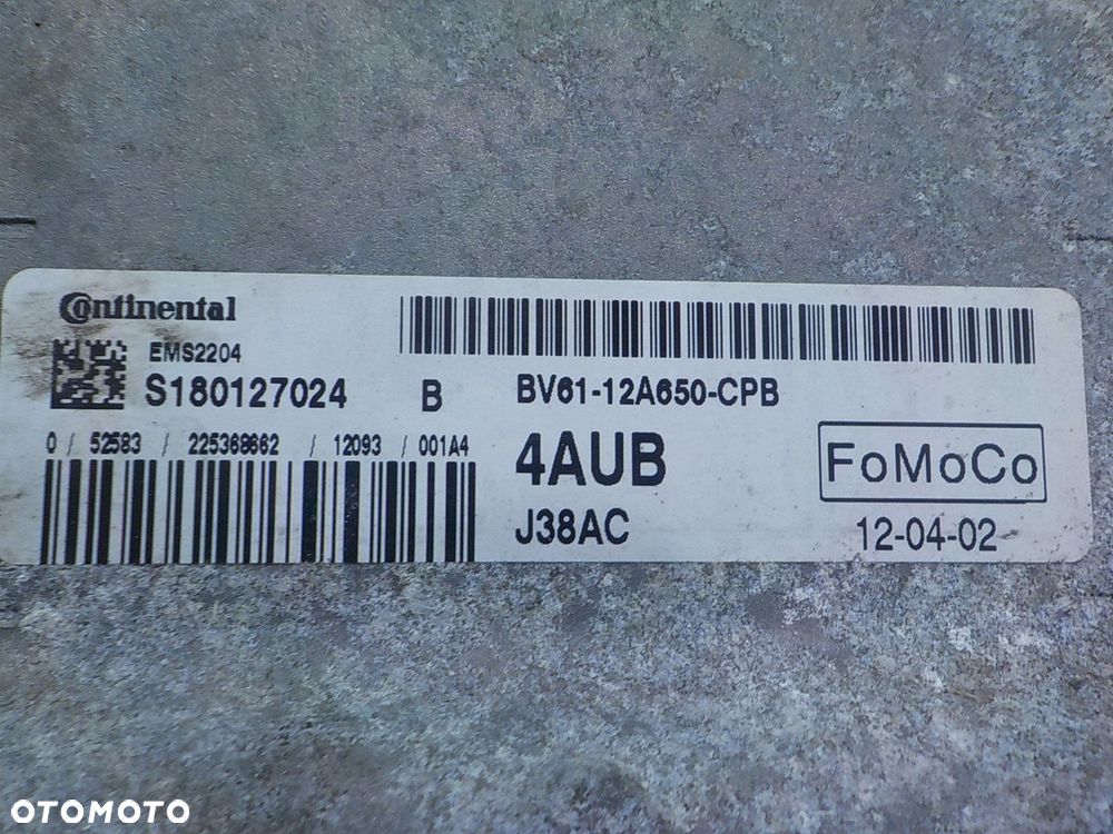 FORD C-MAX II MK2 1.6 B 12r 5D sterownik komputer silnika BV61-12A650-CPB - 6
